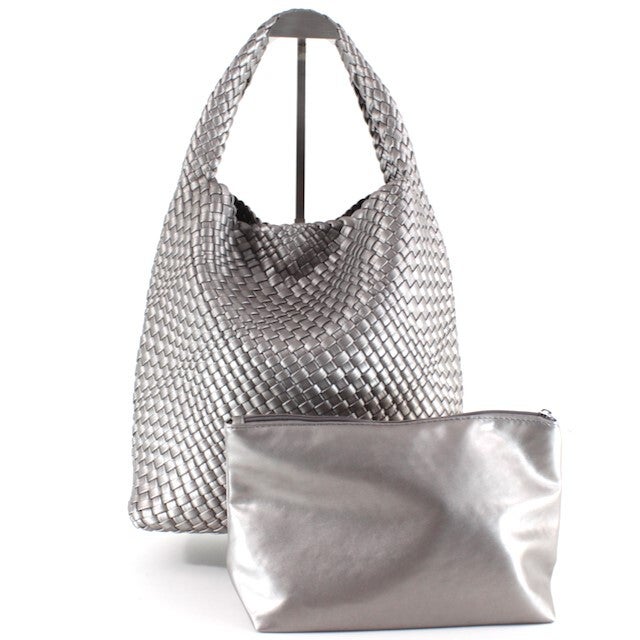 Woven Hobo Bag w Cosmetic Pouch Diane Bailey Designs